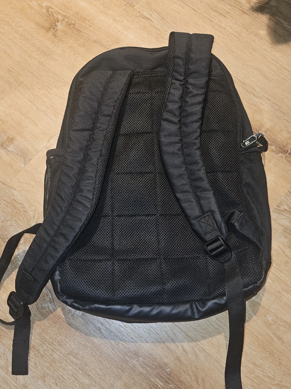 Nike Black Backpack with White Swoosh